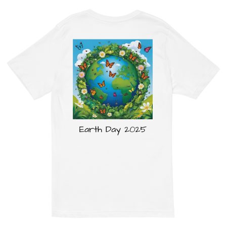 Earth Day 2025 Unisex Short Sleeve V-Neck T-Shirt