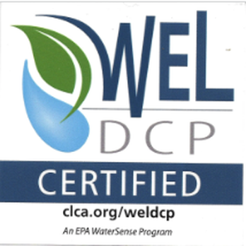 WEL-DCP Certified Qualified Water Efficient Landscaper badge