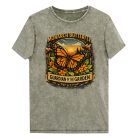 Monarch Guardian Bella + Canvas 3480 tank in olive green acid wash colorway, flat lay front view